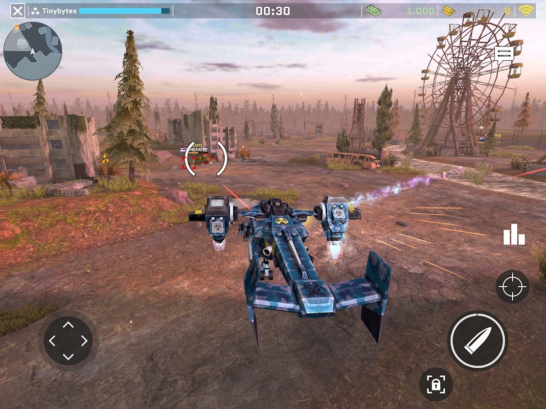 Massive Warfare: War of Tanks_playmods.net