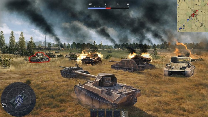 Tank War Machines: Blitz Games Ảnh chụp màn hình trò chơi