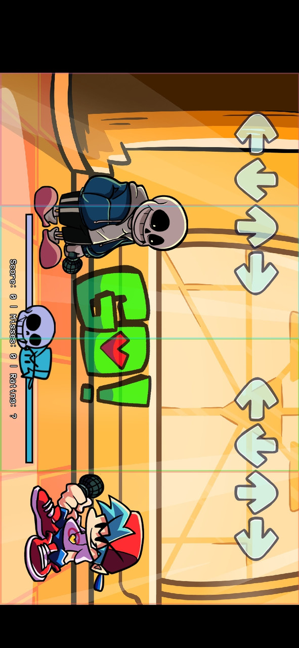 Friday Night Funkin:skeletonbros(New module) screenshot image 4_playmod.games