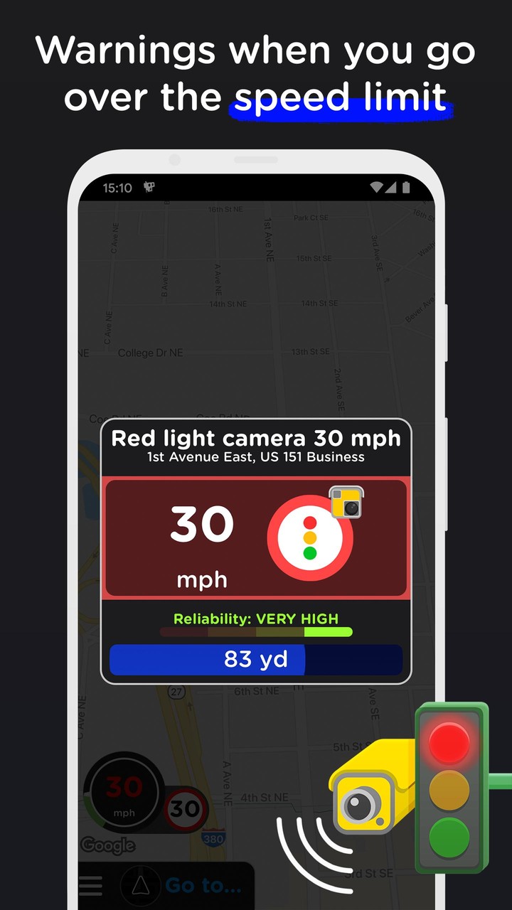 Radarbot Speed Camera Detector_playmod.games