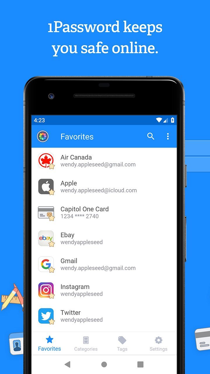 1Password(Pro features Unlocked) screenshot image 1_modkill.com