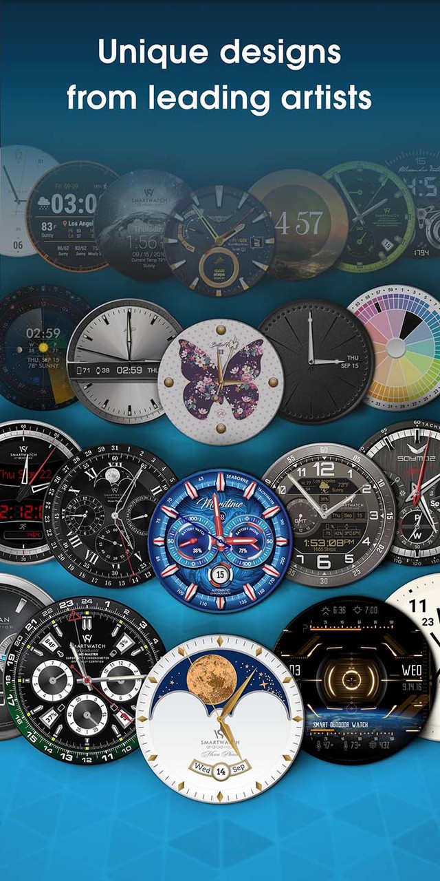 Facer Watch Faces(Mod) screenshot image 2_playmods.games