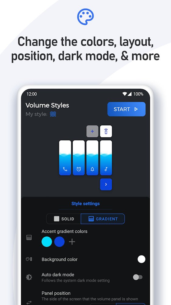 Volume Styles - Customize your Volume Panel Slider