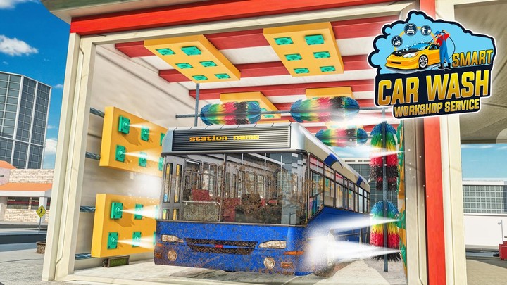 Smart Car Wash Auto Workshop Ảnh chụp màn hình trò chơi