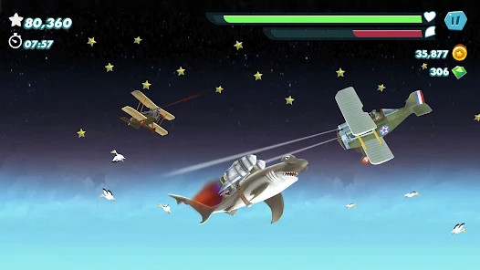 Hungry Shark Evolution(lots of gold coins) screenshot image 14