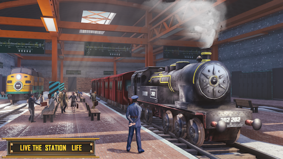 Snow Train Simulator Games 3D(mod)
