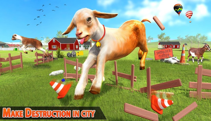 Crazy Goat Simulator 3D Ảnh chụp màn hình trò chơi