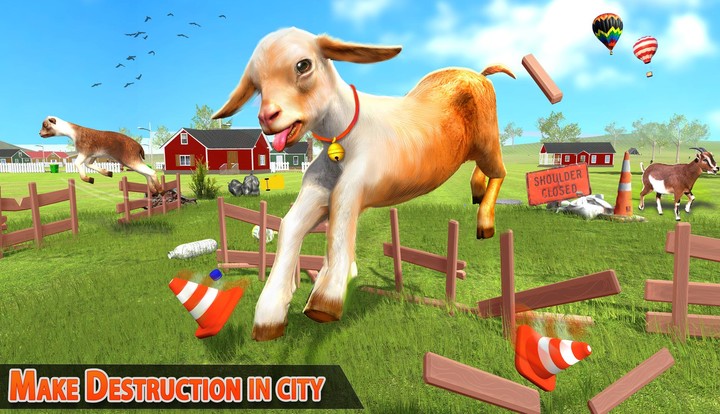 Crazy Goat Simulator 3D_playmods.games