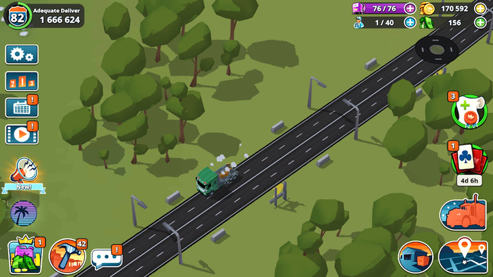 Transit King Tycoon: Xe tải(Tiền không giới hạn) screenshot image 2 Ảnh chụp màn hình trò chơi