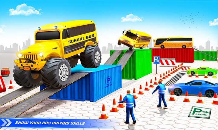 City School Bus Driving Sim 3D_playmods.games