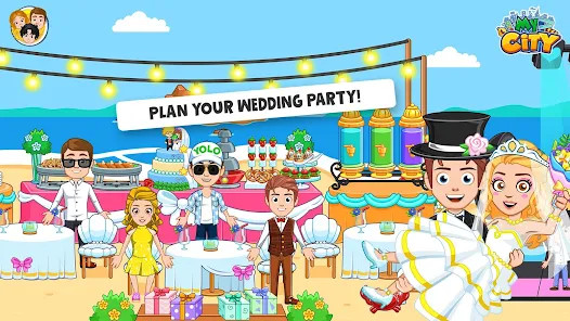 My City  Wedding Party(Unlimited Money) screenshot image 3_playmods.games