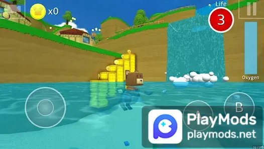3D Platformer Super Bear Adventure(Unlock) screenshot image 1_playmod.games