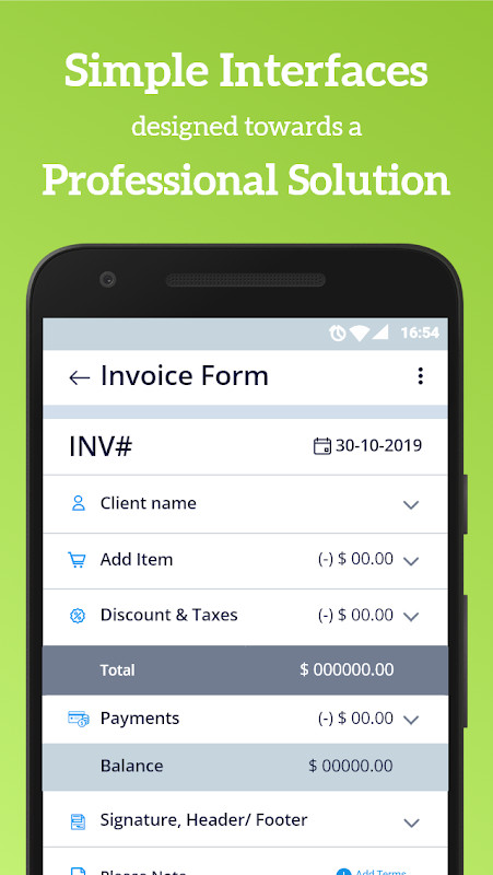 Simple Invoice Manager - Invoice Estimate Receipt_modkill.com