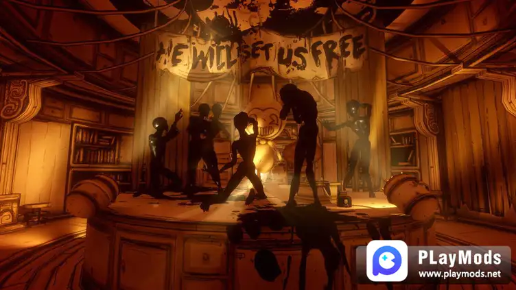 Five Nights At Bendy Ink Machine Game APK + Mod for Android.