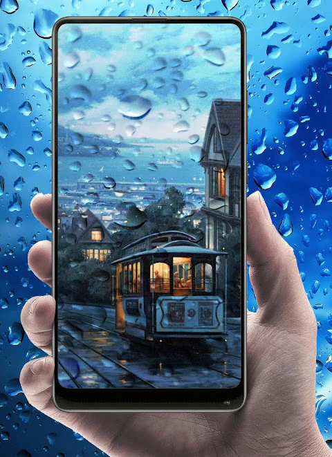 Rainy Day Live Wallpaper Android App APK comgalaxyfrograinyday by  Galaxy Frog  Download on PHONEKY