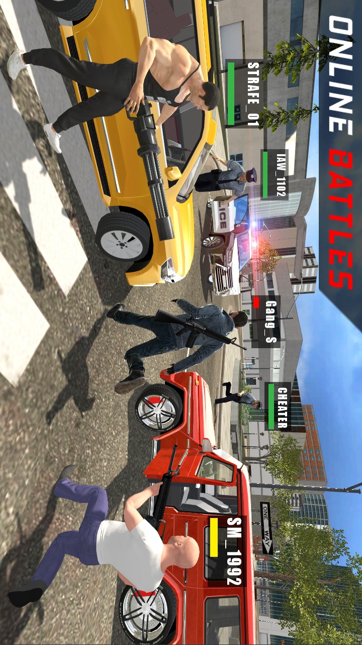 Police vs Gangsters 4x4 Offroad(MOD)