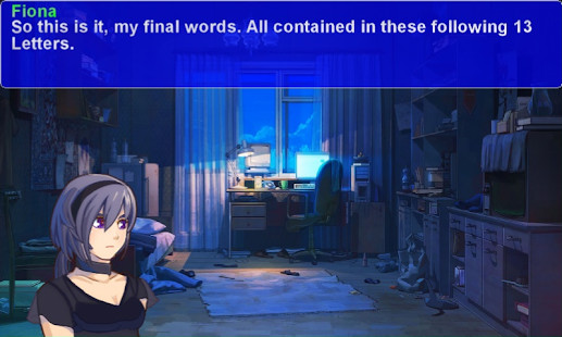 13 Letters - Dark Visual Novel‏(دفعت مجانا) screenshot image 5