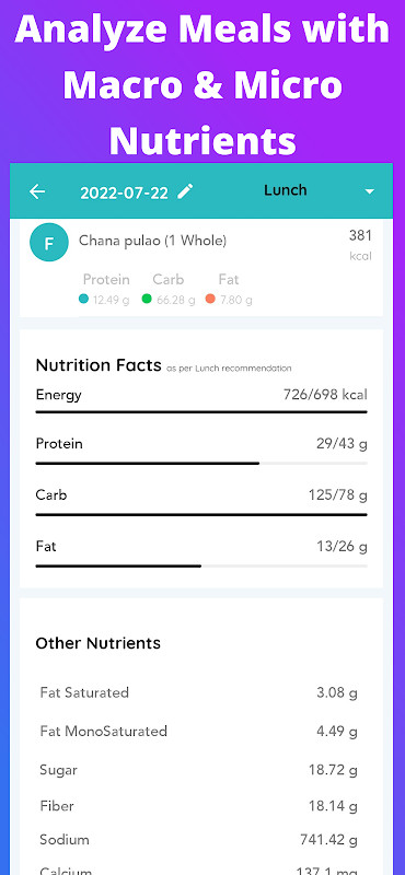 HealthyDiet - A Diet Plan App