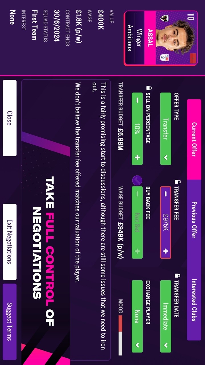 Football Manager 2022 Mobile(Free download) screenshot image 1_modkill.com
