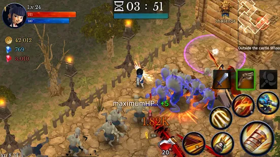 Monster Dungeon:Hunting Master(Free shopping) Game screenshot  12