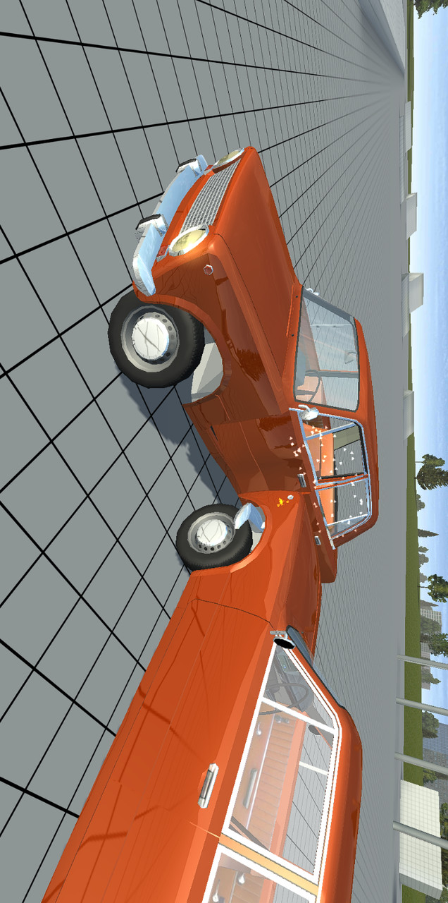 Simple Car Crash Physics Simulator Demo(No Ads) screenshot