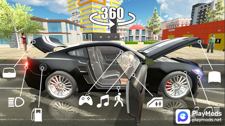 Car Simulator 2(Mod Menu) screenshot image 1_playmod.games
