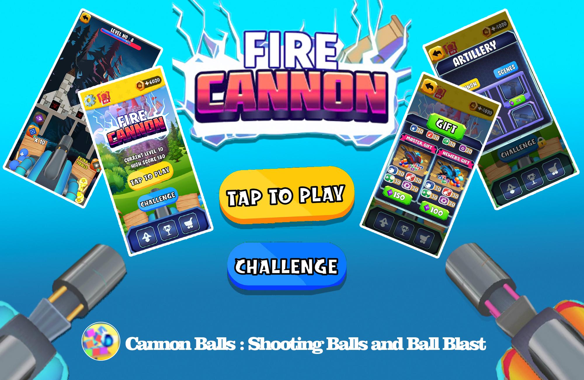 Cannon Balls : Shooting Balls_playmods.net