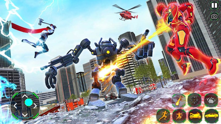 Iron Super Hero Crime War game Ảnh chụp màn hình trò chơi