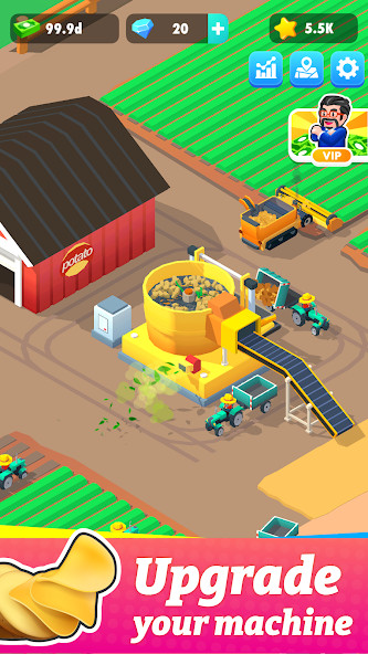 Potato Inc(Unlimited money) screenshot image 1_playmod.games
