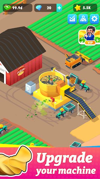 Potato Inc(Unlimited money) screenshot image 1_playmods.games