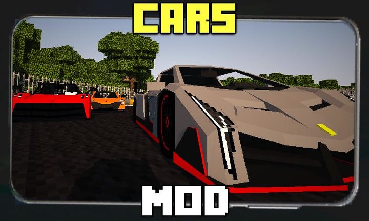 Epic Cars Mod for Minecraft PE