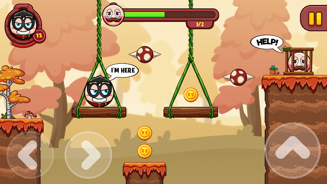 Red Bounce - Ball Seasons 4(Mod APK) screenshot image 2_playmods.net