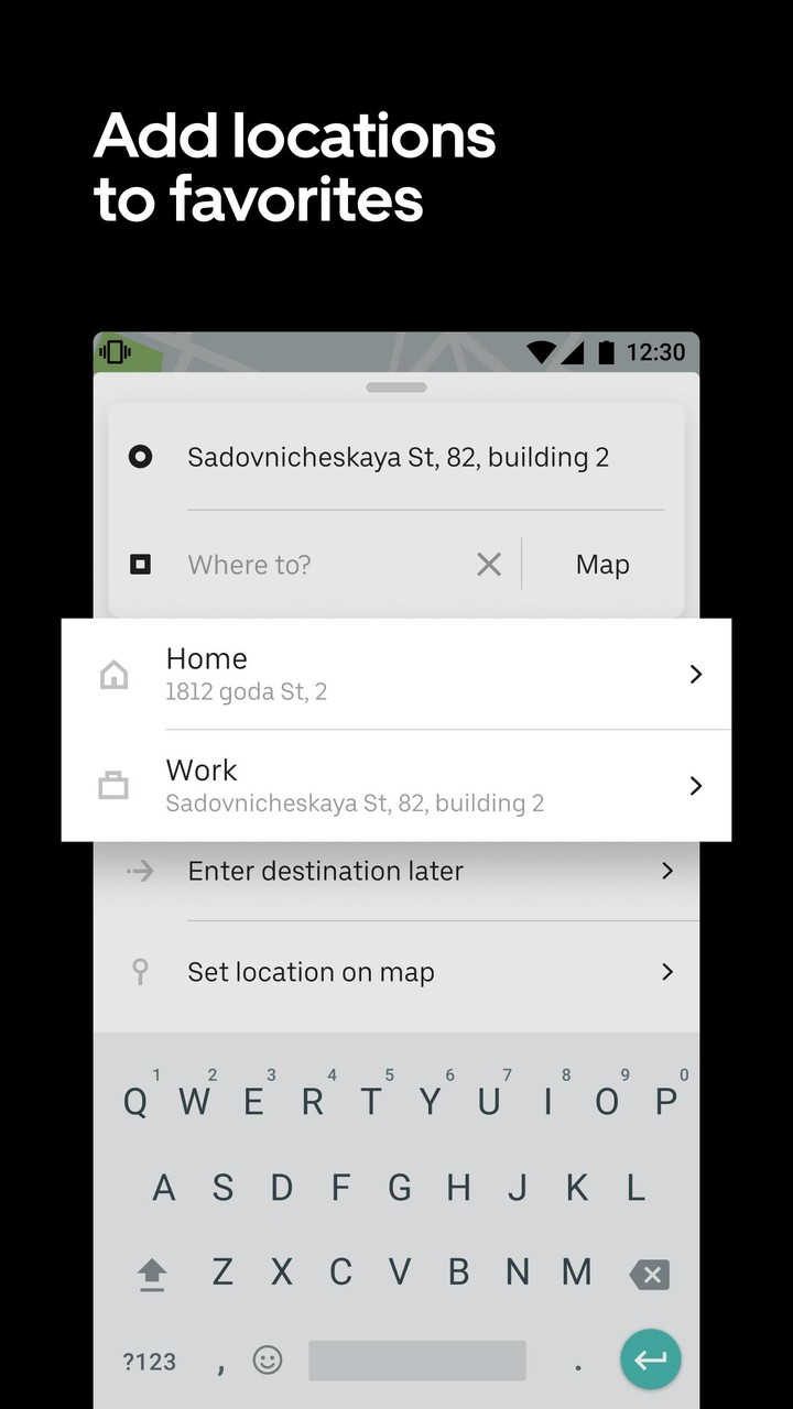 Uber Russia — order taxis_modkill.com