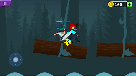 Stickman Battle : 2 Player‏(خالية من الاعلانات ومكافأة) screenshot image 13