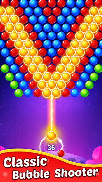 Bubble Shooter(Unlimited Money) screenshot image 4_playmod.games