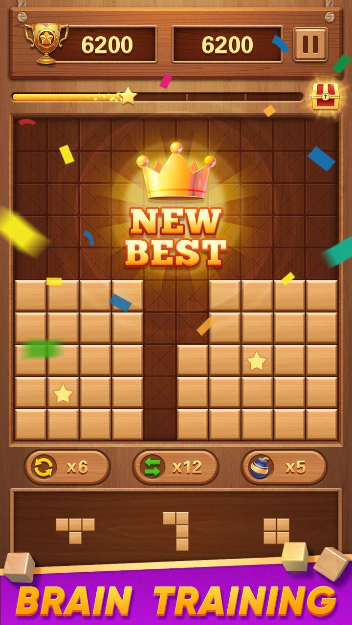 Block Puzzle Wood Blast_modkill.com