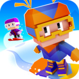 Download Blocky Snowboarding(Free trial all roles) v1.7_219 for Android