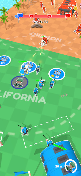Army Invasion(Unlimited Money) screenshot image 4_modkill.com