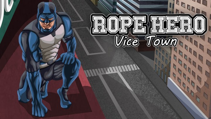 Rope Hero: Vice Town(Бесконечные деньги) screenshot image 1