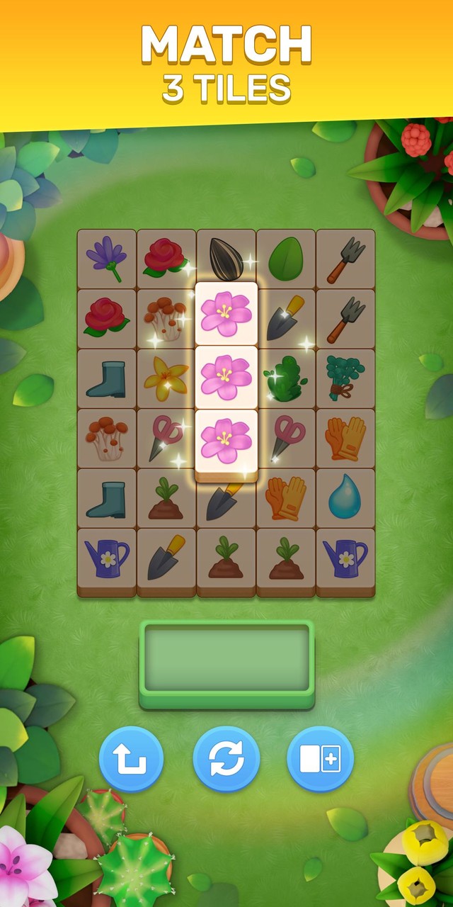 Tile Match :Tiny Garden Design_playmod.games