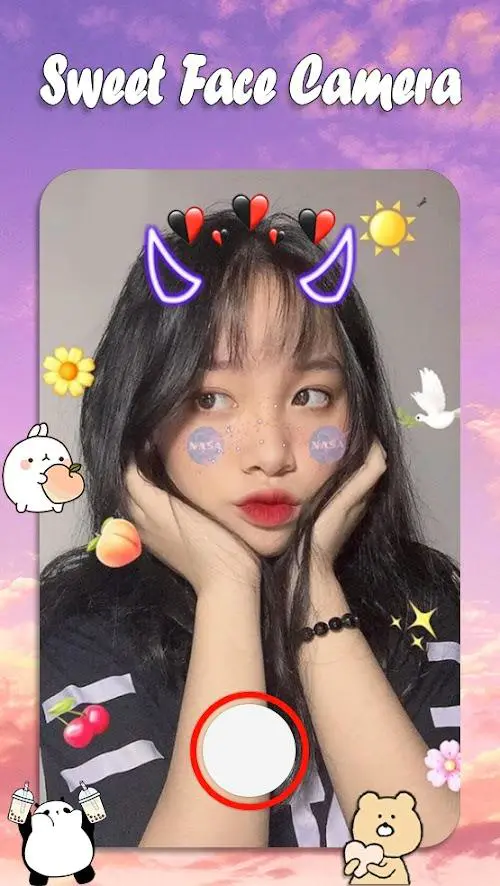 sweet face camera mod apk