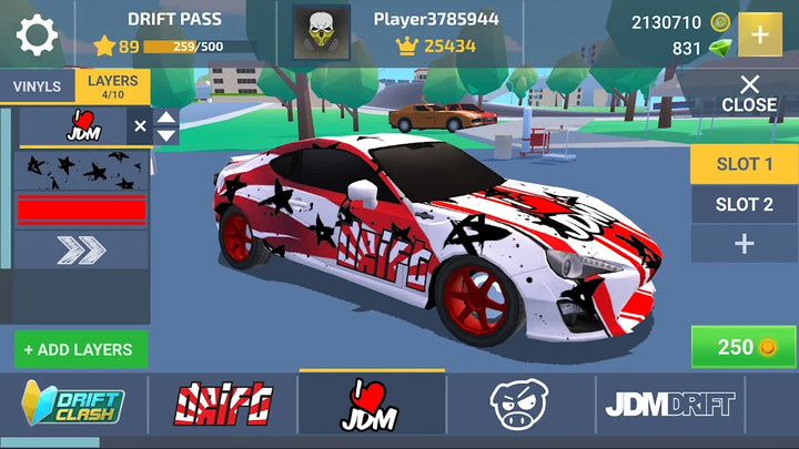 Drift Clash Online Racing(Unlimited money) screenshot image 1_playmods.games