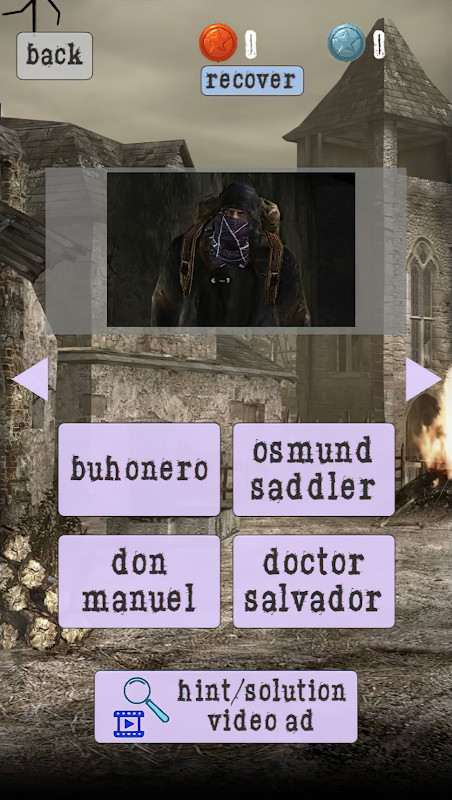 Resident Quiz Evil 4_playmods.games