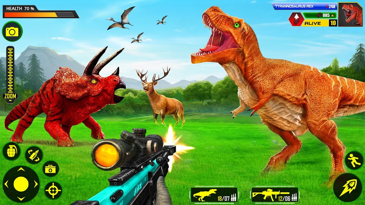 jungle dino hunting 3d