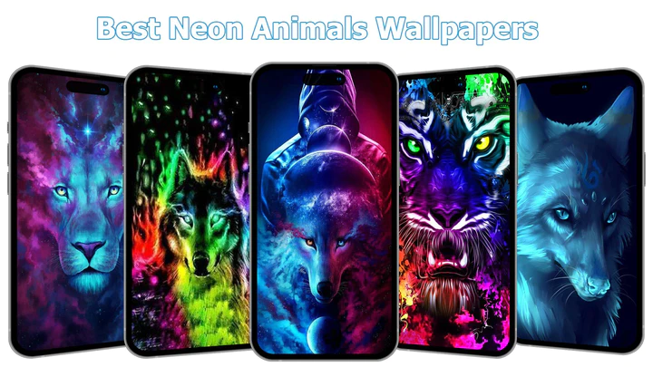 Descargar Fondos pantalla animales neón APK para Android Descargar Fondos pantalla animales neón APK para Android