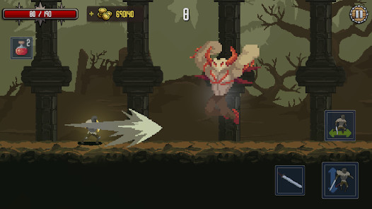 Deathblaze: Action Platformer(tiền không giới hạn) screenshot image 2 Ảnh chụp màn hình trò chơi