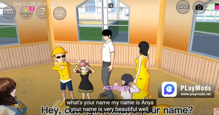 NOVA CASA de NATAL em SAKURA SCHOOL SIMULATOR