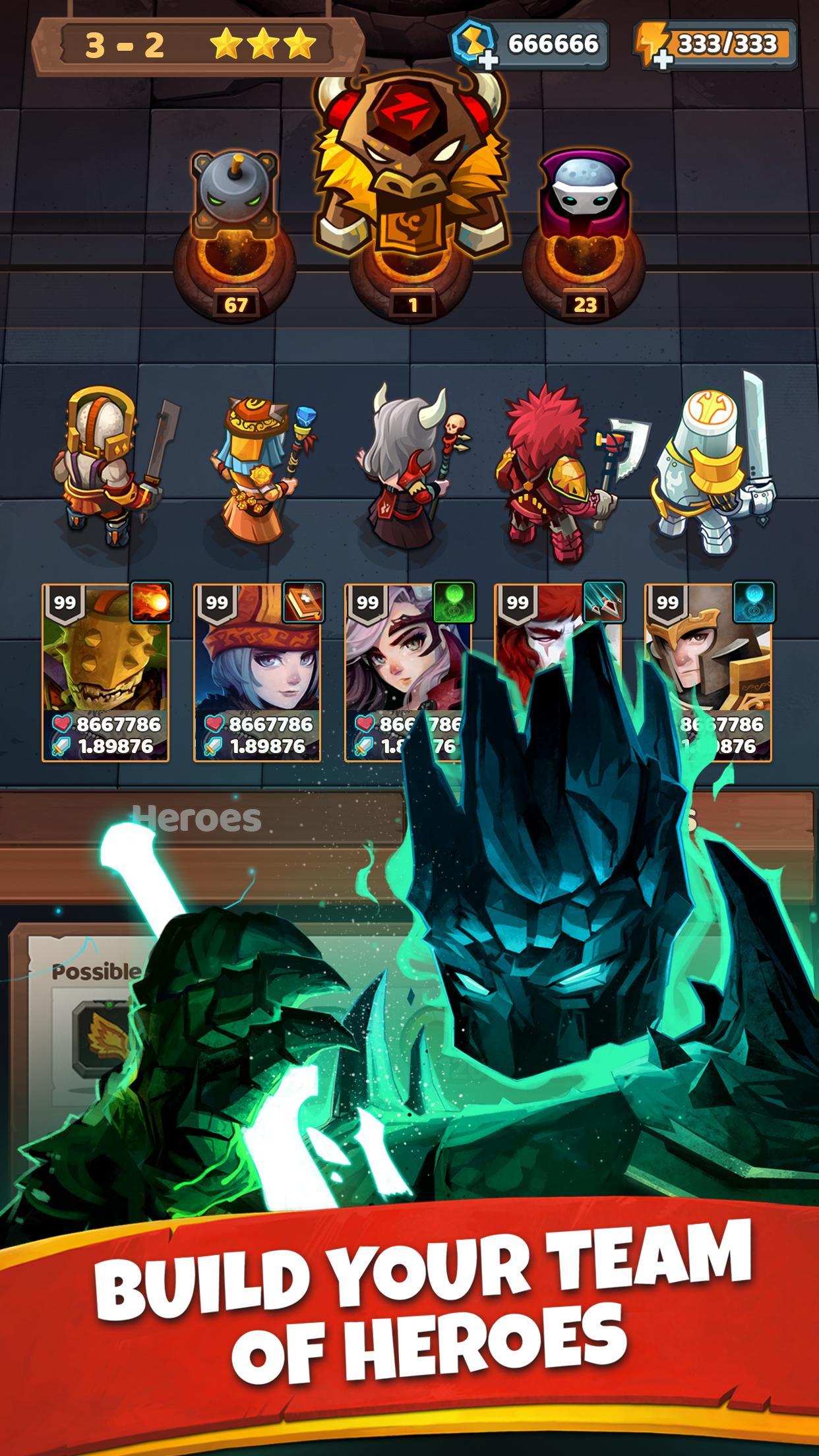 Battle Bouncers: Legion of Breakers! Brawl RPG(Mod Menu)