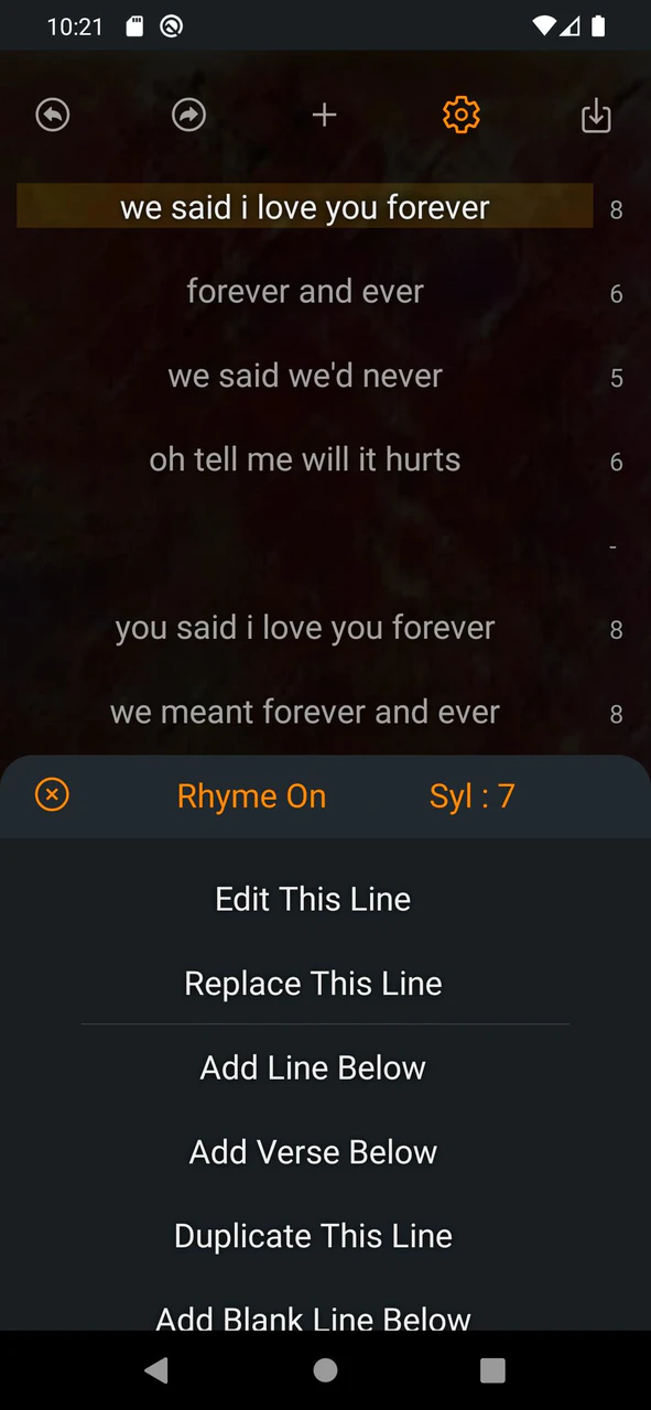 Download My Lyrics Maker MOD APK  for Android