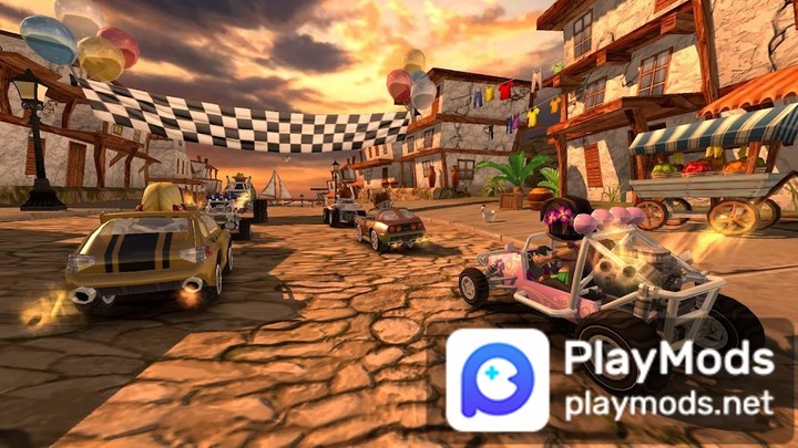 Beach Buggy Racing(Unlimited Money) screenshot image 1_playmod.games